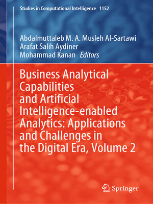 cover image of Business Analytical Capabilities and Artificial Intelligence-enabled Analytics